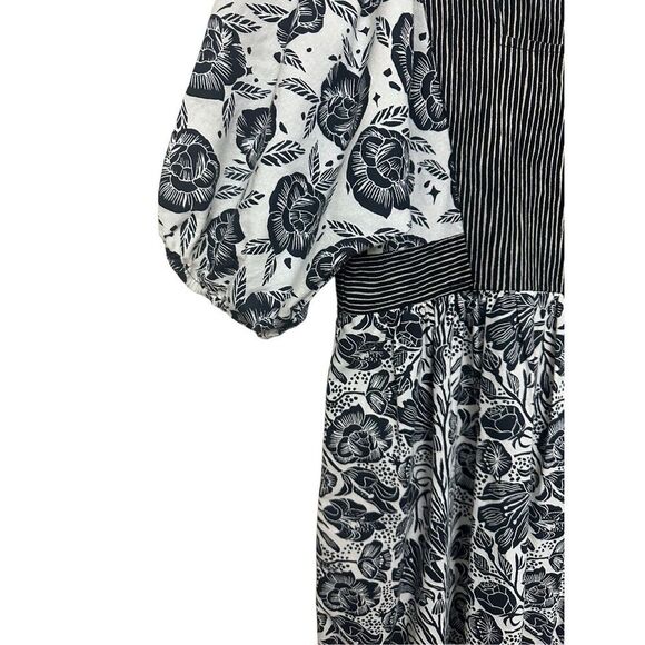 Anthropologie BloomingPrint Adrienne Flounced Midi Dress Size: 6 US S - Picture 5 of 7